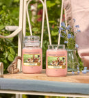 Yankee Candle Medium Jar Candle | Garden Picnic Scented Candle | Up to 75 Hours Burn Time | Garden Hideaway Collection