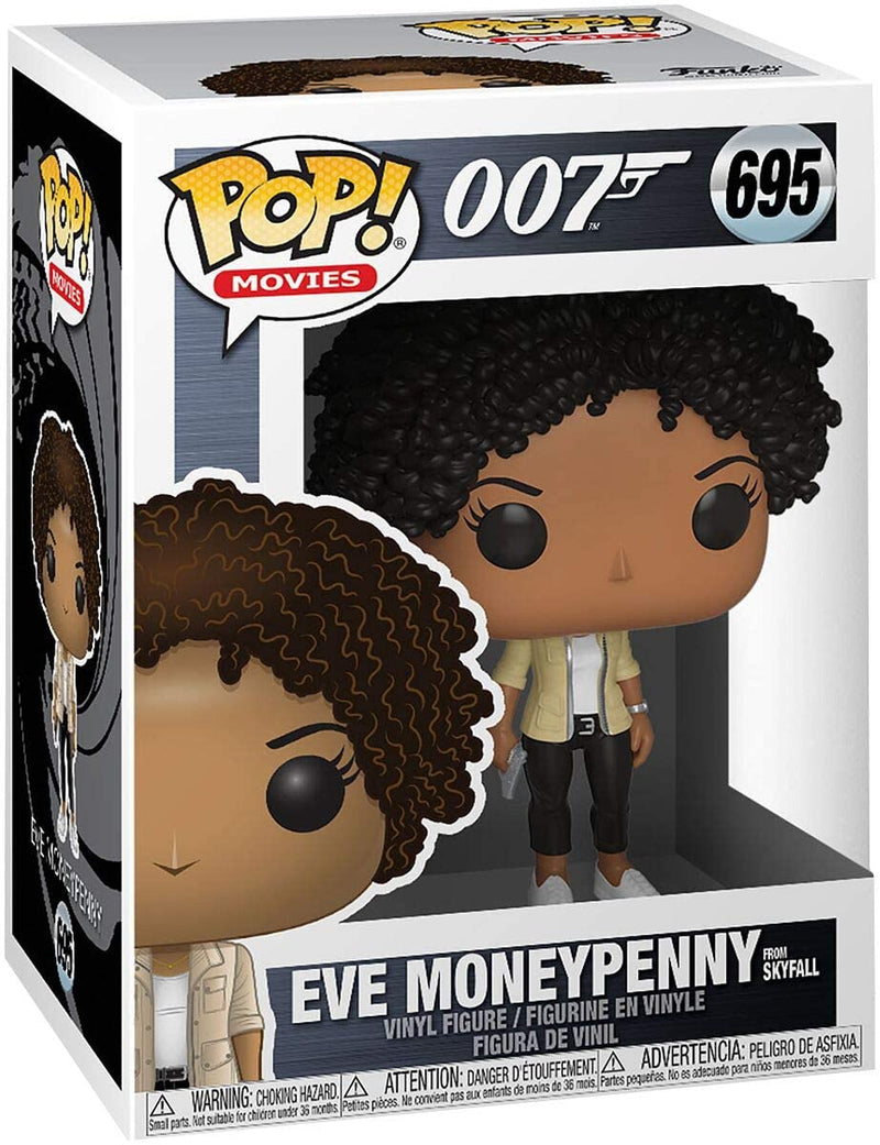 POP MOVIES James Bond  007 - EVE MONEYPENNY SKYFALL Collectible Figure, Multicolour