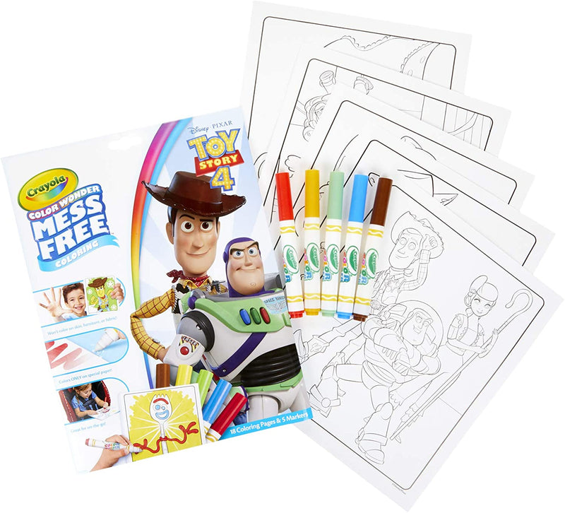 CRAYOLA Coloring PAD & MARKR STORY4, Toy Story