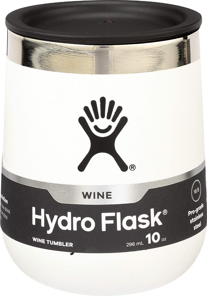 Hydro Flask Wine Tumbler 10 oz , White