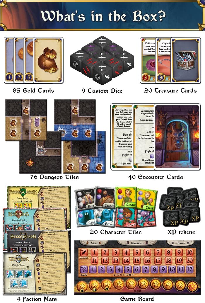 Indie Board & Card Games Delve Board Game