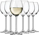 Krosno White Wine Glasses | Set of 6 | 250 ML | Venezia Collection