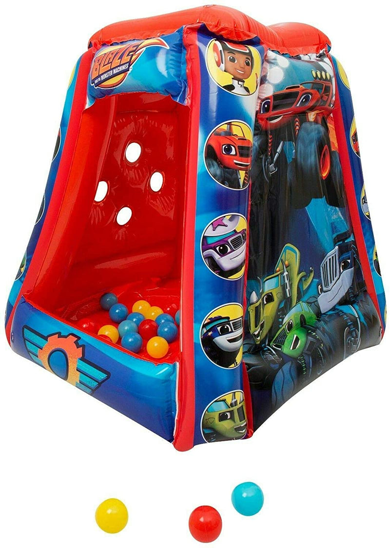 NEW BLAZE AND THE MONSTER MACHINES KIDS BALL PIT FUN HOUSE BOYS BOUNCY CASTLE