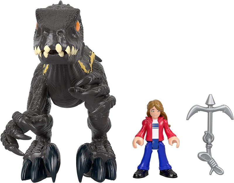 Imaginext Jurassic World Indoraptor and Maisie