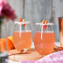 Krosno Stemless Red Wine Glasses | Set of 6 | 580 ML | Harmony Collection | Also can be used as a Water Juice Glass