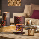 Yankee Candle Scented Candle Autumn Glow Large Jar Candle Home Light Scents Red