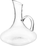 Homiu Wine Decanter with Handle 1.8l  Modern Contemporary Design Wine Aerator Wine Carafe