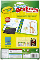 Crayola Washable Dry Erase Travel Pack, Whiteboard for Kids