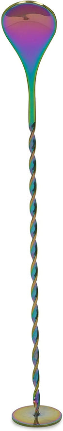 Homiu Cocktail Set Rainbow 5 Piece Includes Iridescent Stainless Steel