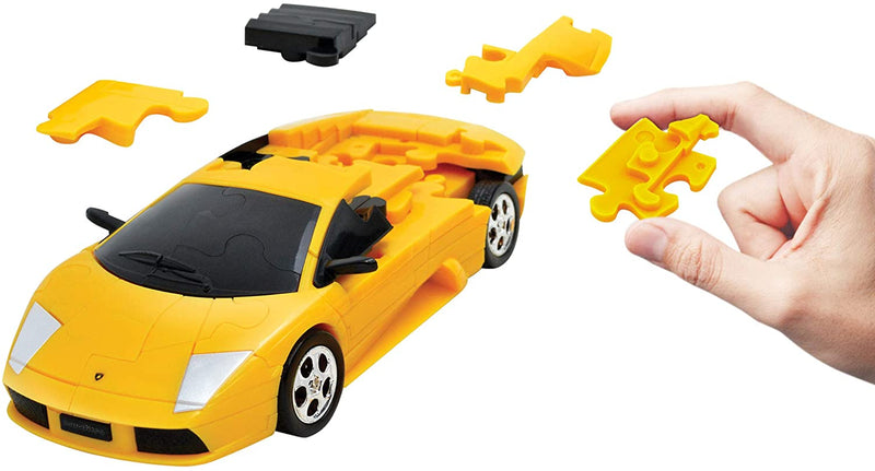 Puzzle 3D Lamborghini Murciélago Solid Yellow