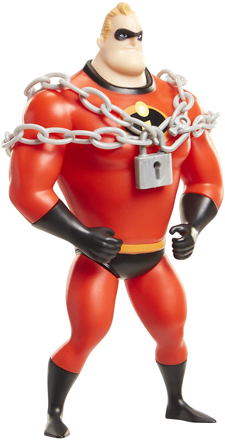 Disney Incredibles 2,  6" Figures Chain Bustin Mr. Incredible