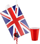 Party Flasks British Flag Flask 2.0L