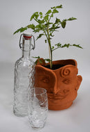 Bormioli Rocco Orient Glass Bottle, 1 L, Transparent