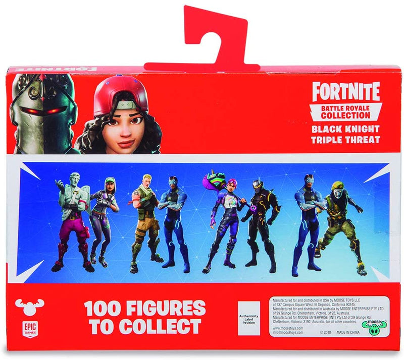 Epic Games Fortnite Blister Duo Black Knight Triple Threat Battle Royale Collect