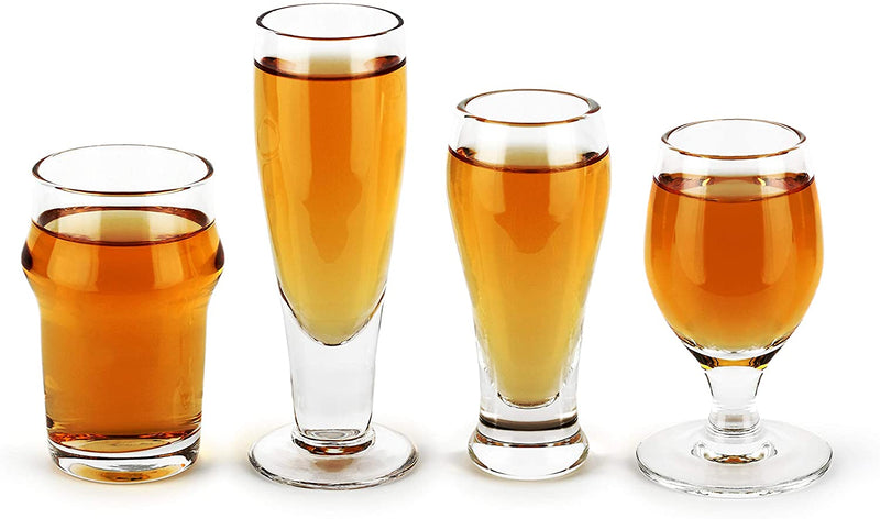Barbuzzo Craft Shots (Set of 4), Clear