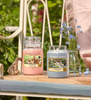 Yankee Candle Scented Candle Water Garden Medium Jar Candle Home Light Scents