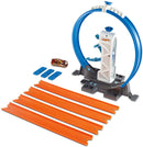 Hot Wheels Track Builder Connectable Loop Launcher Set with Diecast and Mini Toy Car