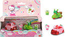 Dickie Toys 253242002 Hello Kitty Apple + Keroppi Coconut Set of 2 Vehicles Die-Cast Aluminium Figures
