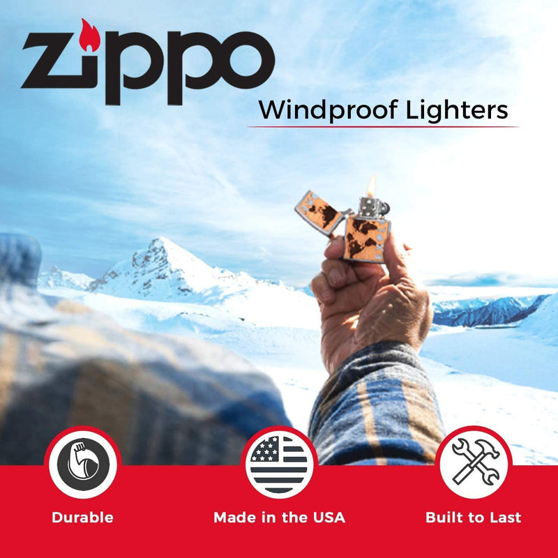 Zippo Moon Footprint Lighter