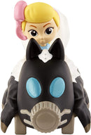 Disney Pixar Toy Story 4 Bo Peep Mini Figure and Skunkmobile Vehicle, Compact for Home and On-the-Go Play