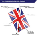 Party Flasks British Flag Flask 2.0L
