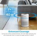 Levoit Air Purifiers for Home Bedroom with H13 HEPA & Carbon Air Filters