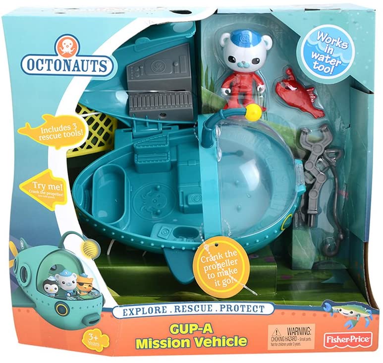 Octonauts Gup-A and Barnacles Mission Vehicle - Multi-Coloured