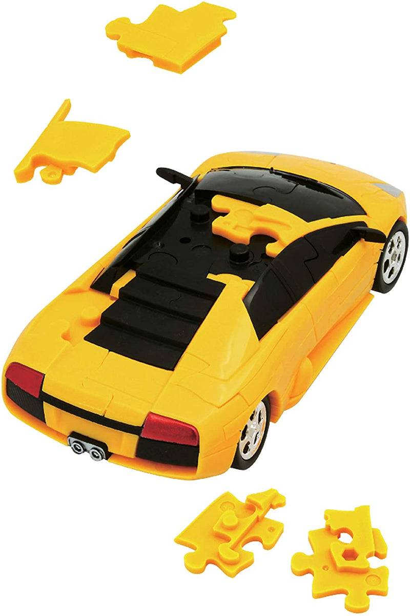 Puzzle 3D Lamborghini Murciélago Solid Yellow