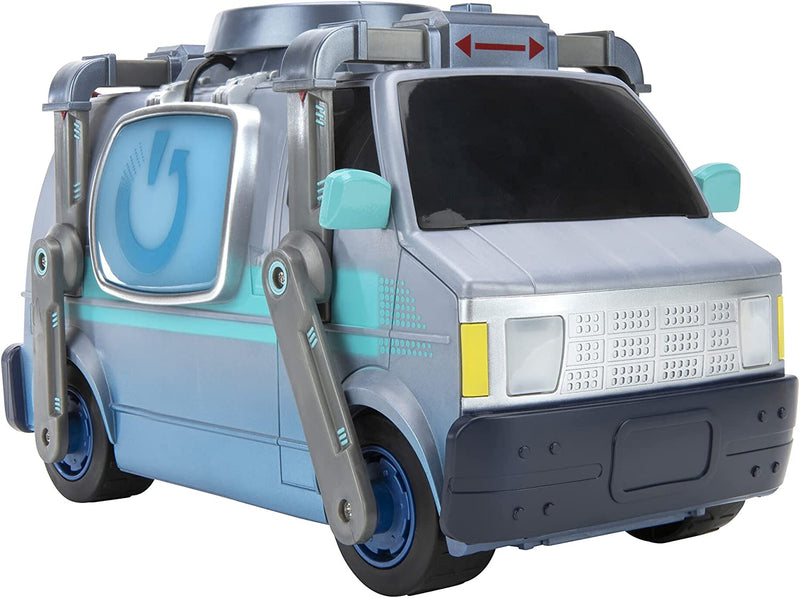 Fortnite FNT0732 Feature Deluxe Van, Electronic Vehicle with 4-inch Articulated Reboot Recruit (Jonesy) Figures and Accessory