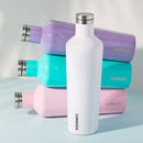 Corkcicle Canteen Insulated Water Bottle Flask 25oz Neon Lights Neon Pink NEW