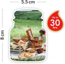 Yankee Candle Small Jar Candle | Garden Picnic Scented Candle | Up to 30 Hours Burn Time | Garden Hideaway Collection