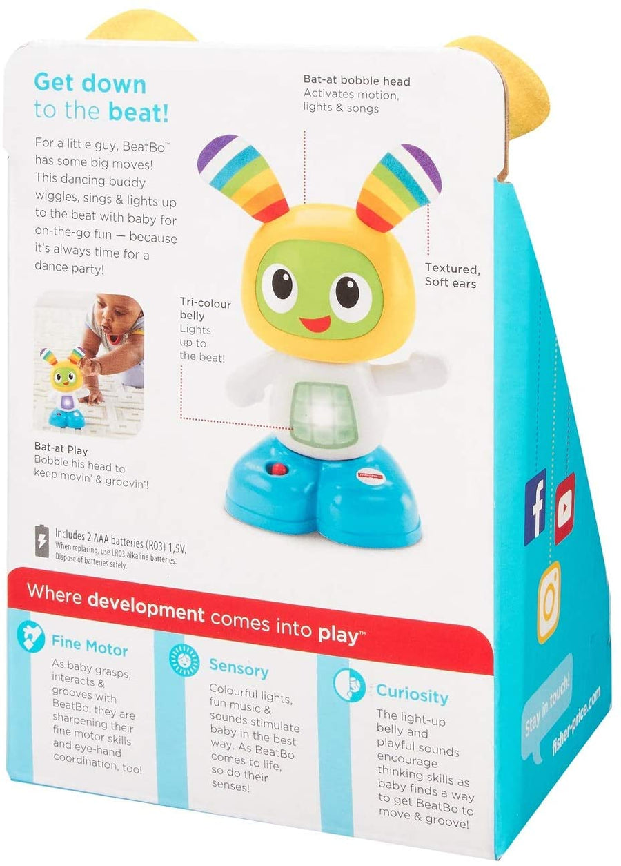 Fisher-Price Juniors Beatbox, Baby Dance and Move Robot, Electronic To