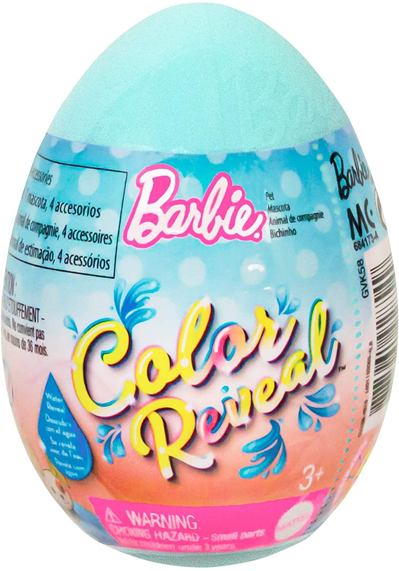 Barbie Colour Reveal Pet in Surprise Egg
