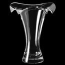 Krosno Tall Glass Vase for Flowers | 270 mm High | Wave Collection