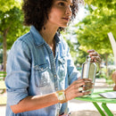 Corkcicle 2025BS Metallic Insulated Bottle, Stainless, Brushed Steel