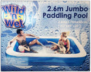 Wild N Wet 2.6M Jumbo Swimming Paddling Pool
