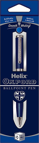 Helix Oxford Premium Ballpoint Pen (Blue Ink)