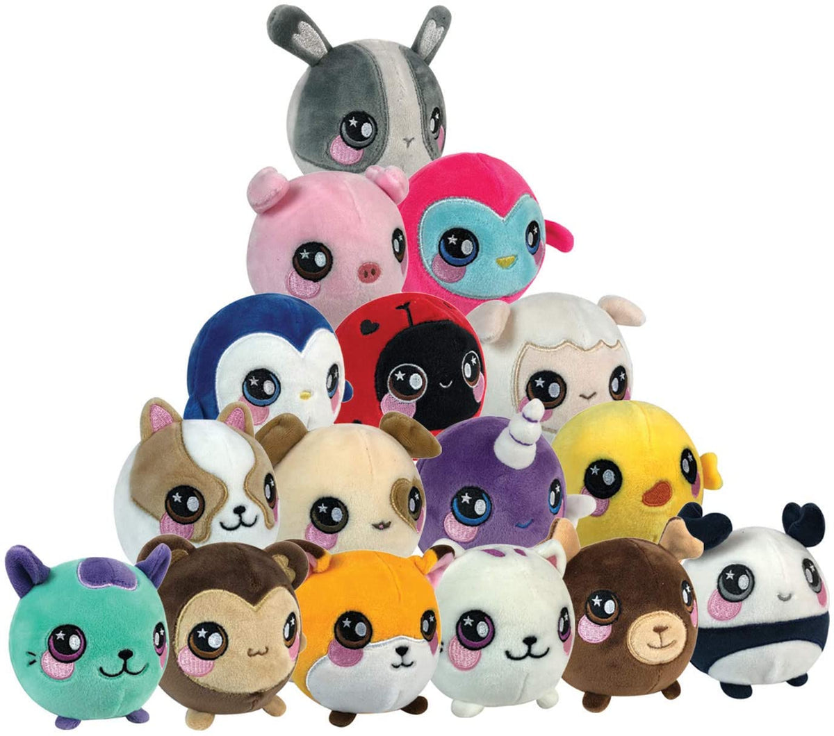 Squeezamals Slow Rising Soft toy, Squishie, Squeezy and Scented Plush