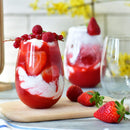 Krosno Stemless Large White Wine Glasses | Set of 6 | 500 ML | Harmony Collection