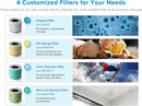 Levoit Air Purifiers for Home Bedroom with H13 HEPA & Carbon Air Filters