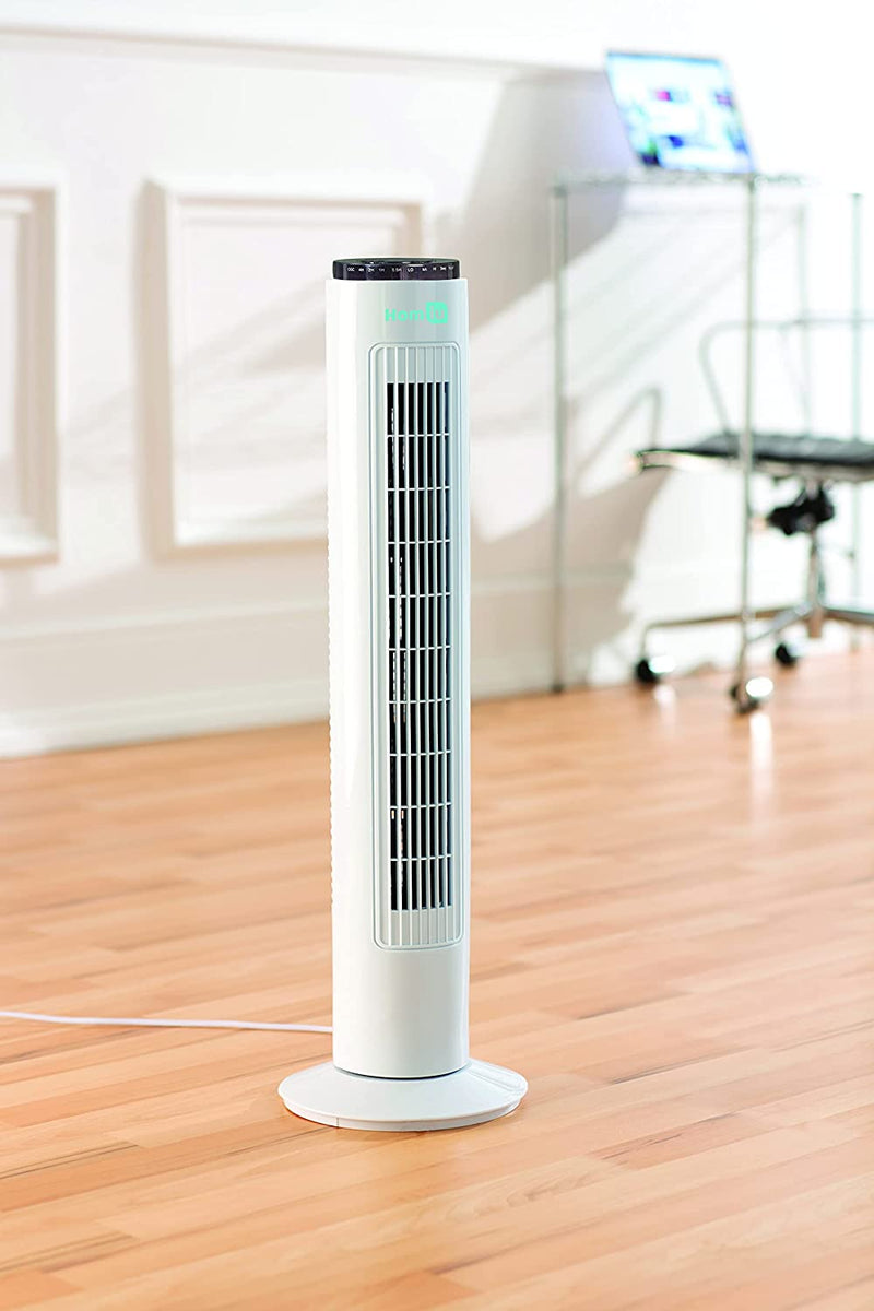 HOMIU 29" TOWER FAN WITH REMOTE CONTROL
