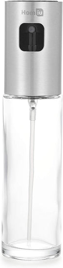 Homiu Oil/Vinegar Trigger Dispenser Stainless Steel Sprayer Bottle