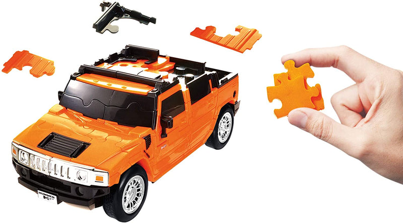 Puzzle 3D Hummer H2 Solid Orange