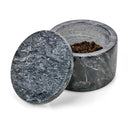 Homiu Marble Salt and Pepper Pinch Bowls or Spices White and Black