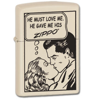 Zippo Comic Strip Lighter