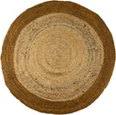 Homiu Jute Rug Mat 100% Natural Braided Jute Area Rugs Boheme Design Hardwearing