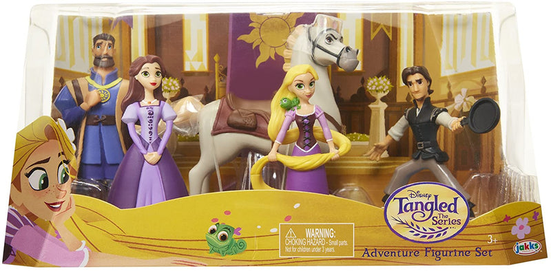 Disney Tangled Series Figure Set, Multicolor, Standard