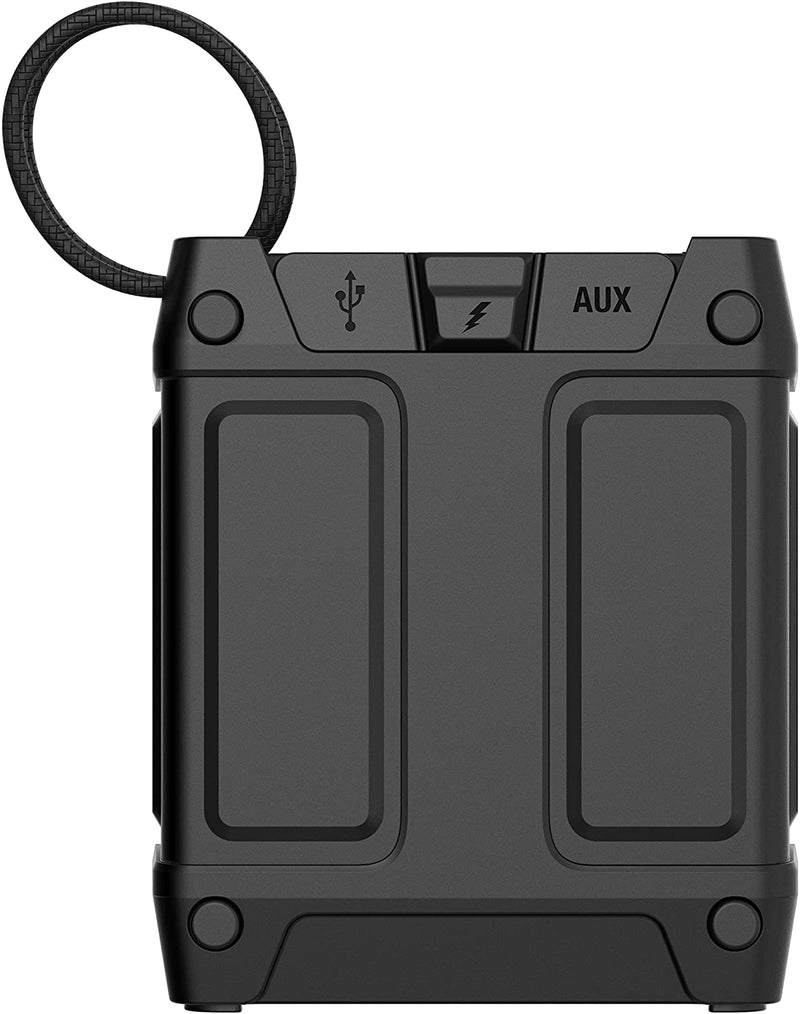 Skullcandy Shrapnel Splash and Drop Resistant Wireless Bluetooth Rechargeable Portable Speaker - Black
