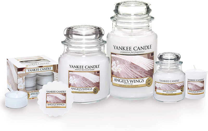 Yankee Candle |  Scented Candle | Angel's Wings |  Small Jar Candle