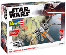 Revell RV06777 06777 Star Wars Build & Play Poe's Boosted X-Wing Fighter